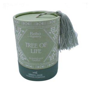 albero della vita con giada verde