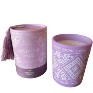 lavanda e salvia con ametista