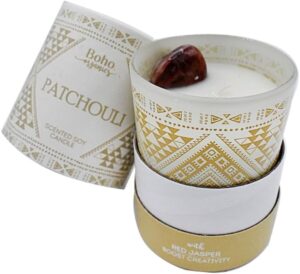 patchouly con diaspro rosso