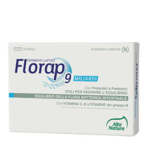 flora9 miliardi probiotici e prebiotici